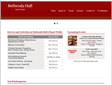 Tablet Screenshot of bethesdadepotwalk.com